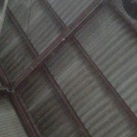 トヨタアルファードのフロントガラスリペア　福岡県糸島市にて