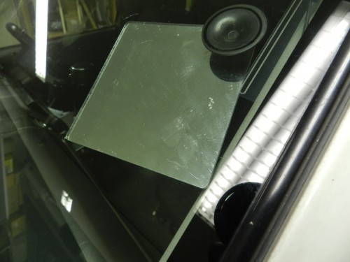 トヨタハイエースのフロントガラスリペア