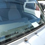 福岡市のM様　スバルサンバーのフロントガラス交換