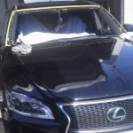 レクサスのフロントガラス交換です。