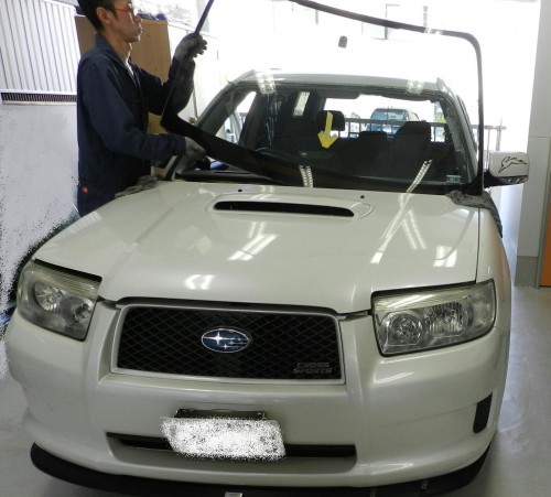 福岡市のT様スバルフォレスターのクールベール施工