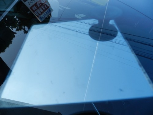 福岡市南区　S様　プリウスのフロントガラスリペア