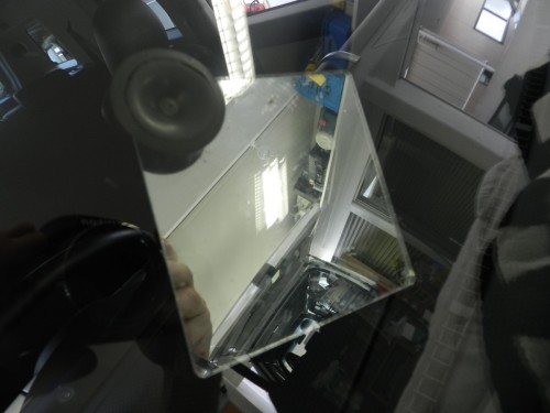 トヨタ　ＦＪクルーザー　フロントガラスリペア