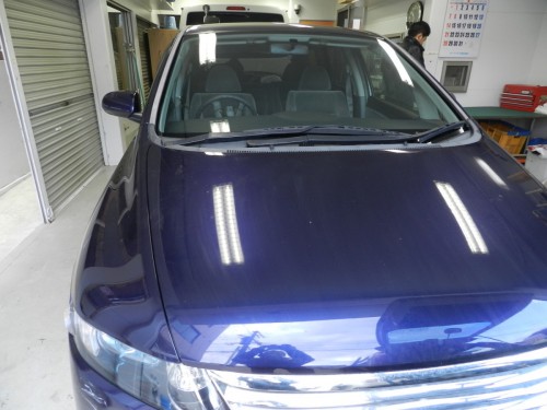 ホンダ　オデッセイ　フロントガラス交換　福岡市西区